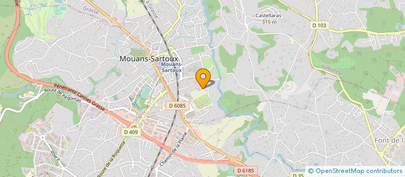 localisation de l'entreprise NOUV EXPL ETS PICARDI FRERES à MOUANS-SARTOUX