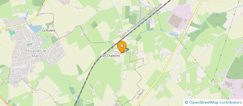 localisation de l'entreprise NOUV-IMMO  ETIVAL-LES-LE-MANS