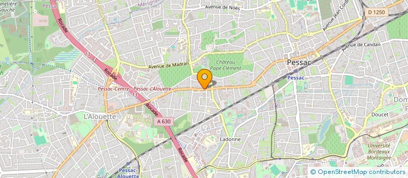 localisation de l'entreprise NOUV-MMP à PESSAC