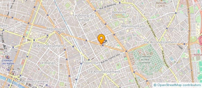 localisation de l'entreprise NOUV SOC INDUSTR CHAINES BIJOUTERIE à PARIS