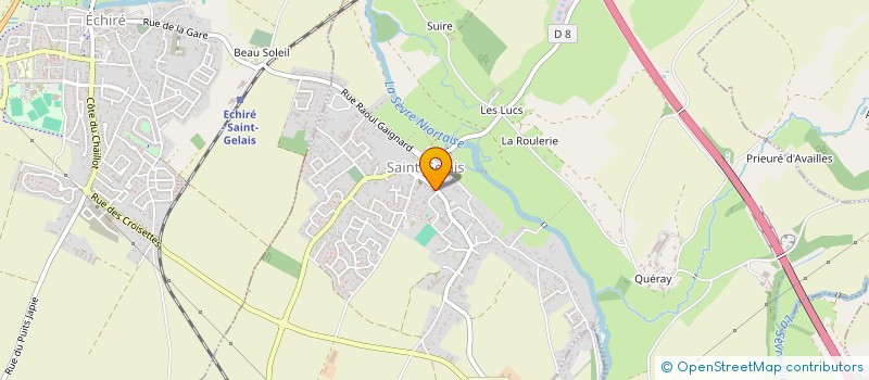 localisation de l'entreprise NOUVA  SAINT-GELAIS