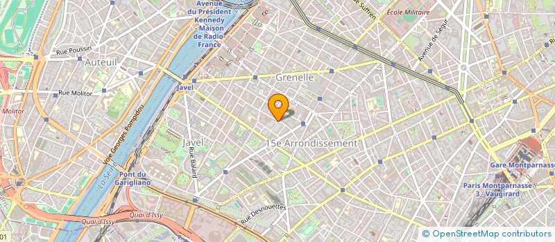 localisation de l'entreprise NOUVADEM  PARIS