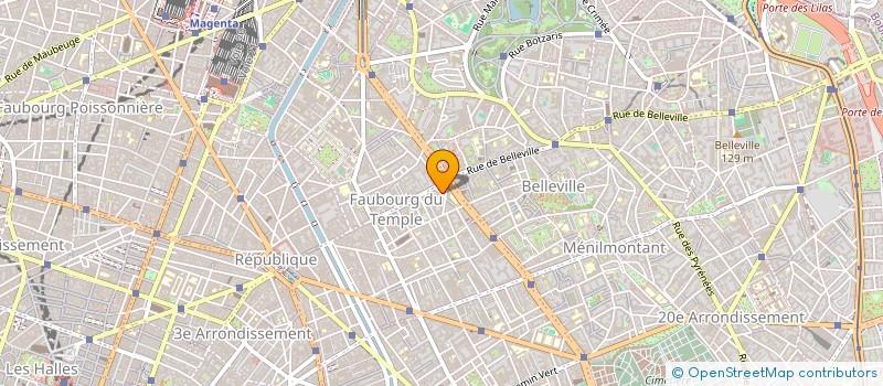 localisation de l'entreprise NOUVEAU ASIE à PARIS