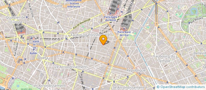 localisation de l'entreprise NOUVEAU BAT  PARIS