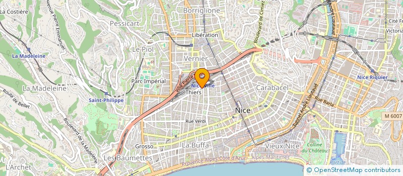 localisation de l'entreprise NOUVEAU BIG STEAK à NICE