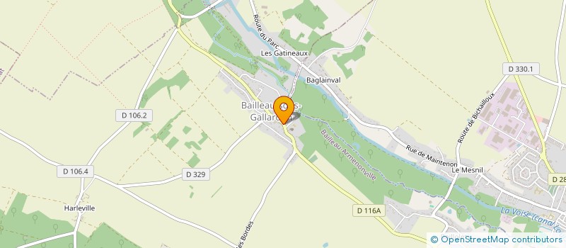 localisation de l'entreprise NOUVEAU CHAPTER à BAILLEAU-ARMENONVILLE