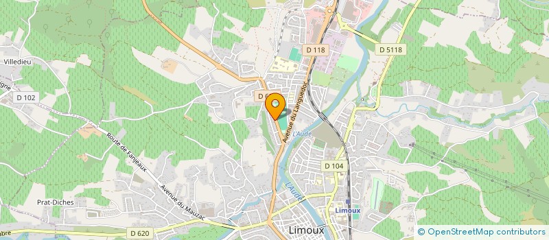 localisation de l'entreprise NOUVEAU CHAT'PITRE  LA DIGNE-D'AMONT