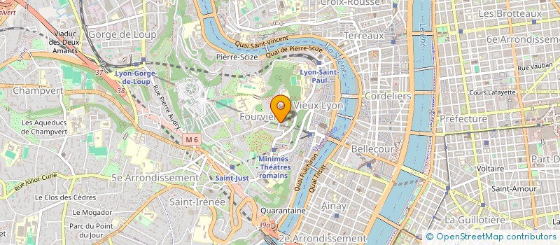 localisation de l'entreprise NOUVEAU CHOEUR DES AMIS DU CONSERVATOIRE NATIONAL DE LYON à LYON