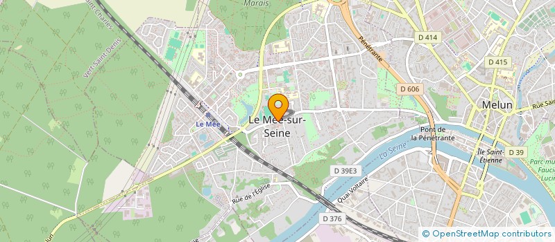 localisation de l'entreprise NOUVEAU COEUR COMMERCANT DU MEE (NNCM)  LE MEE-SUR-SEINE