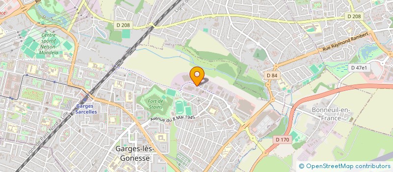 localisation de l'entreprise NOUVEAU CONCEPT à GARGES-LES-GONESSE