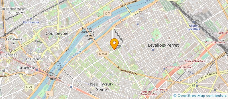 localisation de l'entreprise NOUVEAU CONFORT à NEUILLY-SUR-SEINE