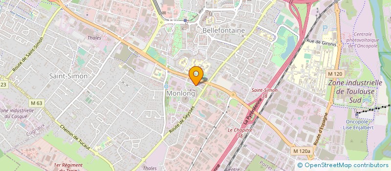 localisation de l'entreprise NOUVEAU CONFORT ELECTRIQUE à TOULOUSE