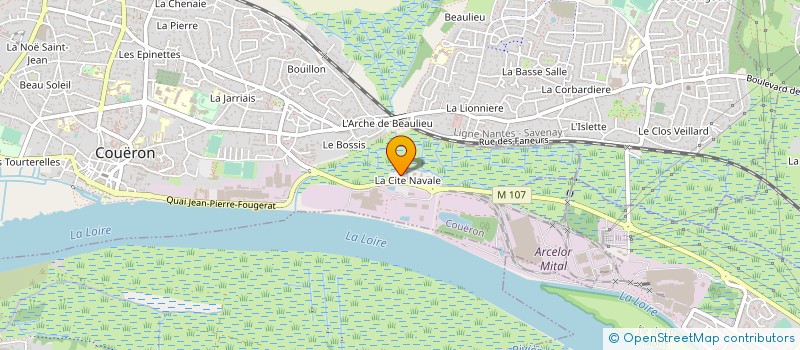 localisation de l'entreprise NOUVEAU DEPART 44 à COUERON