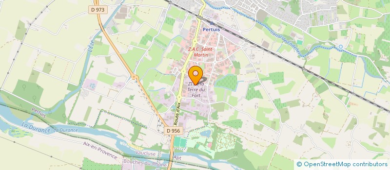 localisation de l'entreprise NOUVEAU DEPART  PERTUIS