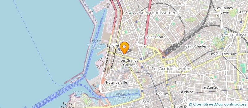localisation de l'entreprise NOUVEAU DEPART à MARSEILLE