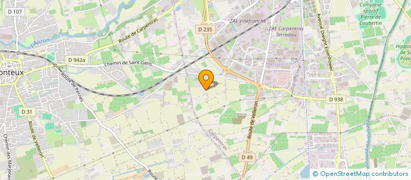 localisation de l'entreprise NOUVEAU ERIC ET GISELE  CARPENTRAS