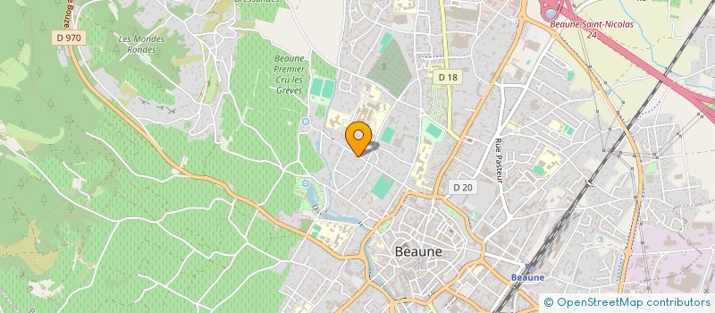 localisation de l'entreprise NOUVEAU ET CIE à BEAUNE
