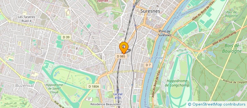 localisation de l'entreprise NOUVEAU GARAGE DE NORMANDIE à SURESNES