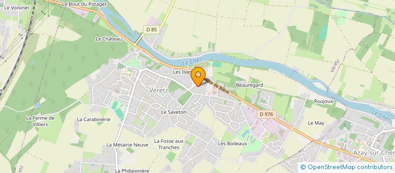 localisation de l'entreprise NOUVEAU GARAGE DE REUILLE à VERETZ