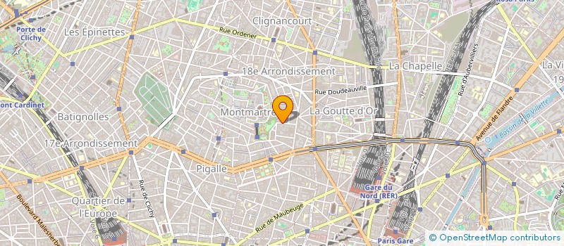 localisation de l'entreprise NOUVEAU GARAGE DEL SARTE à PARIS