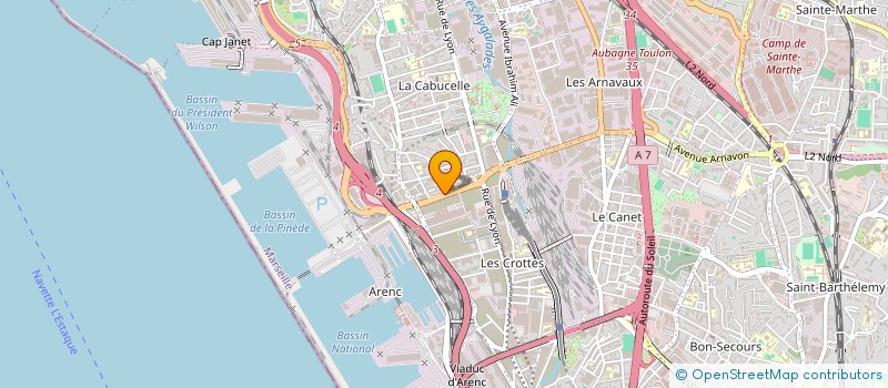 localisation de l'entreprise NOUVEAU GARAGE DU CARREFOUR à MARSEILLE 15EME