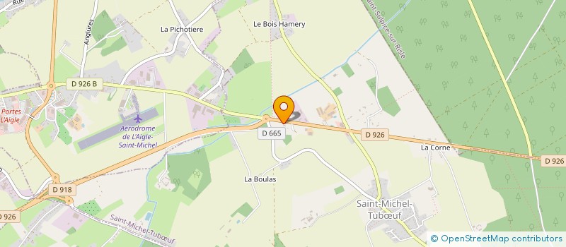 localisation de l'entreprise NOUVEAU GARDEN CLUB à SAINT-MICHEL-TUBOEUF