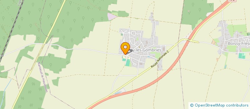 localisation de l'entreprise NOUVEAU GROUP FORESTIER DU BOIS  VERSIGNY