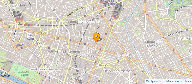 localisation de l'entreprise NOUVEAU JOUR PARIS  PARIS