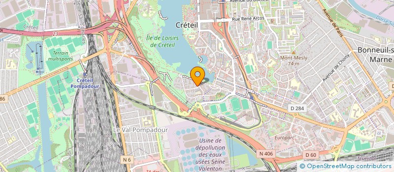 localisation de l'entreprise NOUVEAU MONDE à CRETEIL