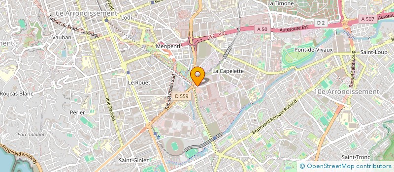 localisation de l'entreprise NOUVEAU MONDE DE LA BUREAUTIQUE à MARSEILLE