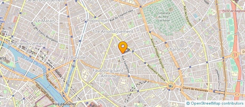 localisation de l'entreprise NOUVEAU PARI  PARIS