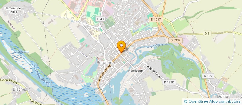 localisation de l'entreprise NOUVEAU PICARDY à PERONNE