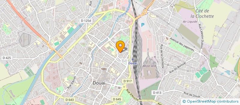 localisation de l'entreprise NOUVEAU PLANNING FAMILIAL DOUAISIS à DOUAI