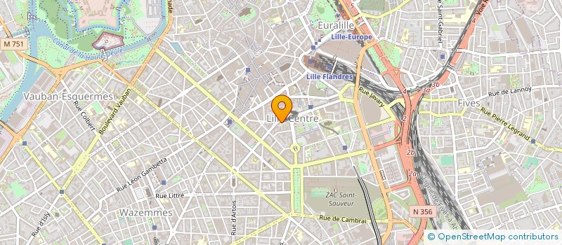 localisation de l'entreprise NOUVEAU PLANNING FAMILIAL DU NORD à LILLE