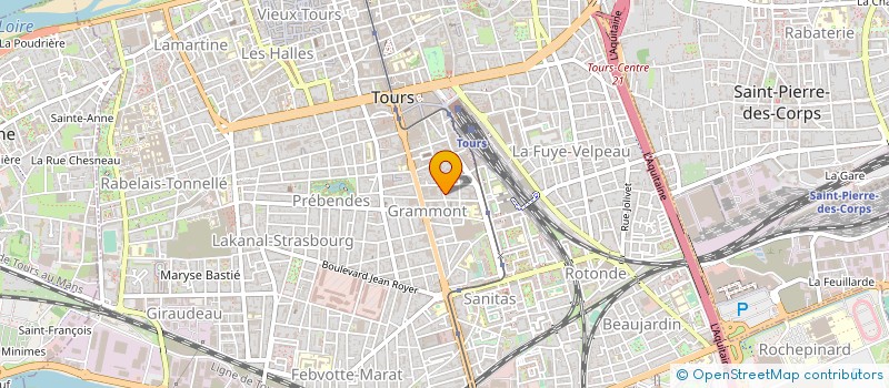 localisation de l'entreprise NOUVEAU PROJET OMNISPORTS TOURS à TOURS