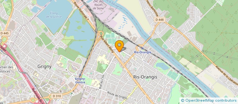 localisation de l'entreprise NOUVEAU REGARD à RIS-ORANGIS
