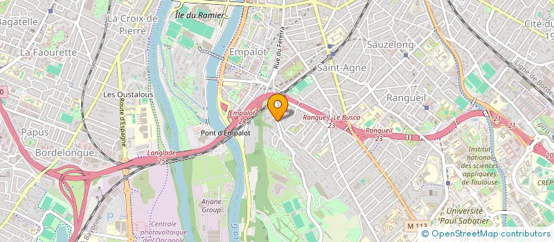 localisation de l'entreprise NOUVEAU REGARD PRODUCTION à TOULOUSE