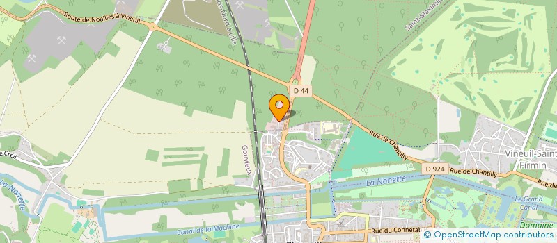 localisation de l'entreprise NOUVEAU SAKURA  GOUVIEUX