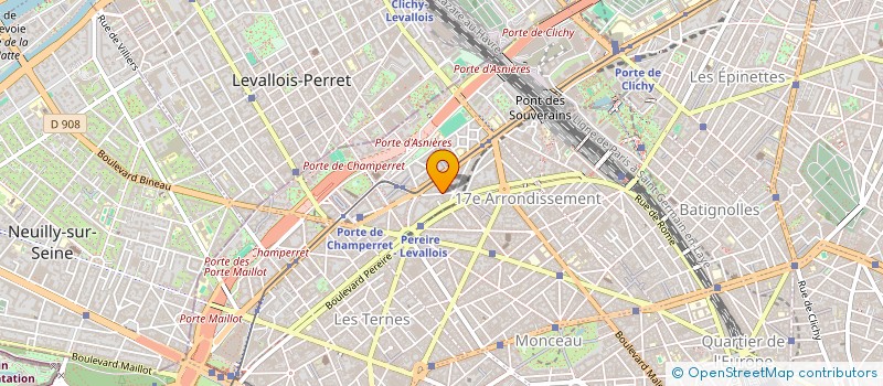 localisation de l'entreprise NOUVEAU SIECLE  PARIS