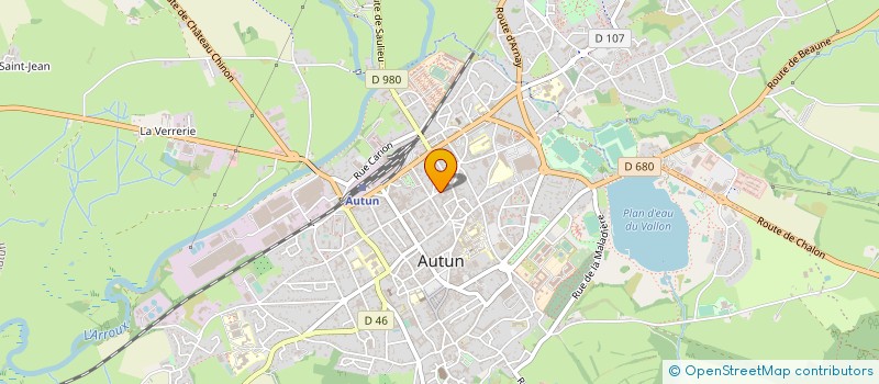 localisation de l'entreprise NOUVEAU SIECLE à AUTUN