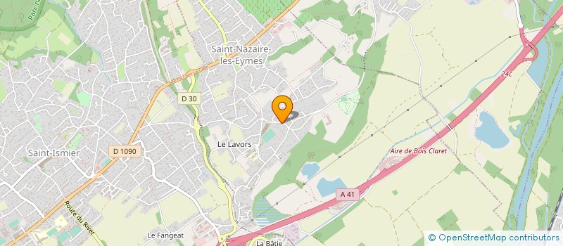 localisation de l'entreprise NOUVEAU SOUFFLE à SAINT-NAZAIRE-LES-EYMES