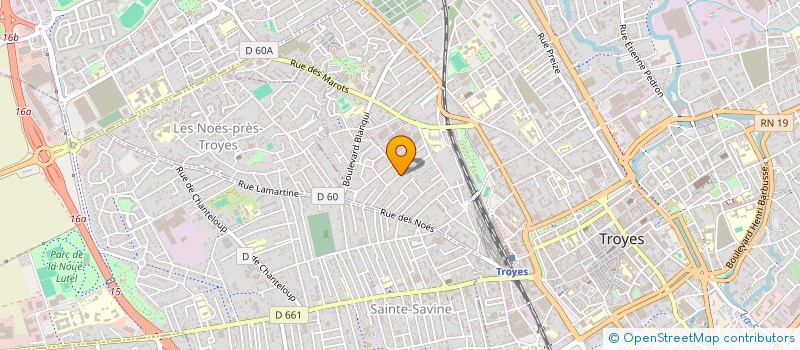 localisation de l'entreprise NOUVEAU SOUFFLE à TROYES