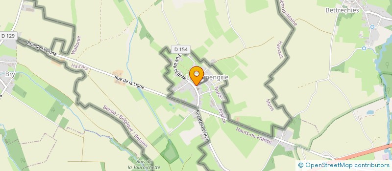 localisation de l'entreprise NOUVEAU SOUFFLE  LA FLAMENGRIE