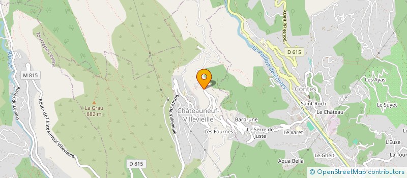 localisation de l'entreprise NOUVEAU SOUFFLE MADONENC  CHATEAUNEUF-VILLEVIEILLE