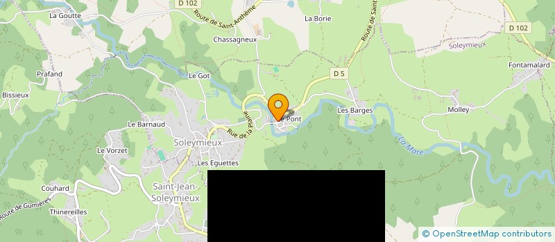 localisation de l'entreprise NOUVEAU SOUFFLE PRODUCTION  SOLEYMIEUX