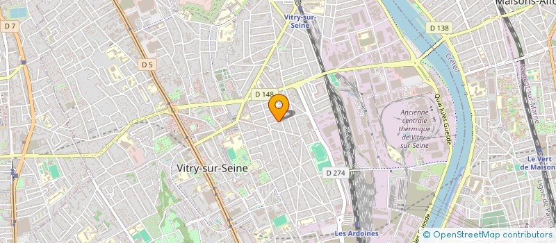 localisation de l'entreprise NOUVEAU STYLE RESTAURATION à VITRY-SUR-SEINE