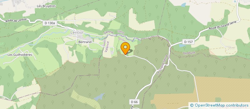 localisation de l'entreprise NOUVEAU THEATRE  LE GRAND-SERRE