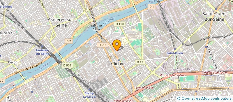 localisation de l'entreprise NOUVEAU THEATRE DE COLOMBES à CLICHY