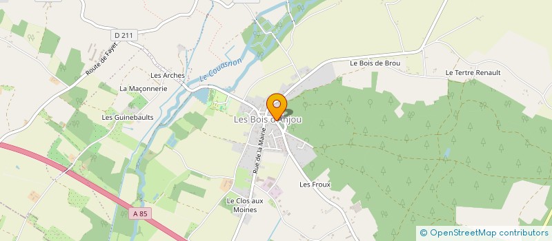 localisation de l'entreprise NOUVEAU THEATRE POPULAIRE à LES BOIS D'ANJOU
