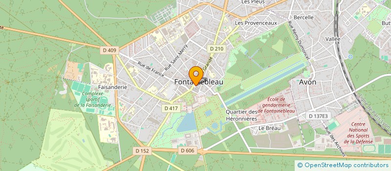 localisation de l'entreprise NOUVEAU VILLA TOKYO à FONTAINEBLEAU
